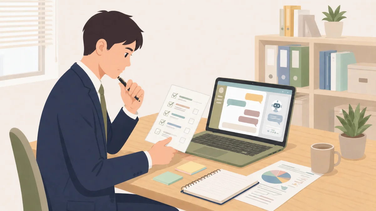 生成AIを何に使えばいいかわからない人へ。まず仕事を棚卸しする
