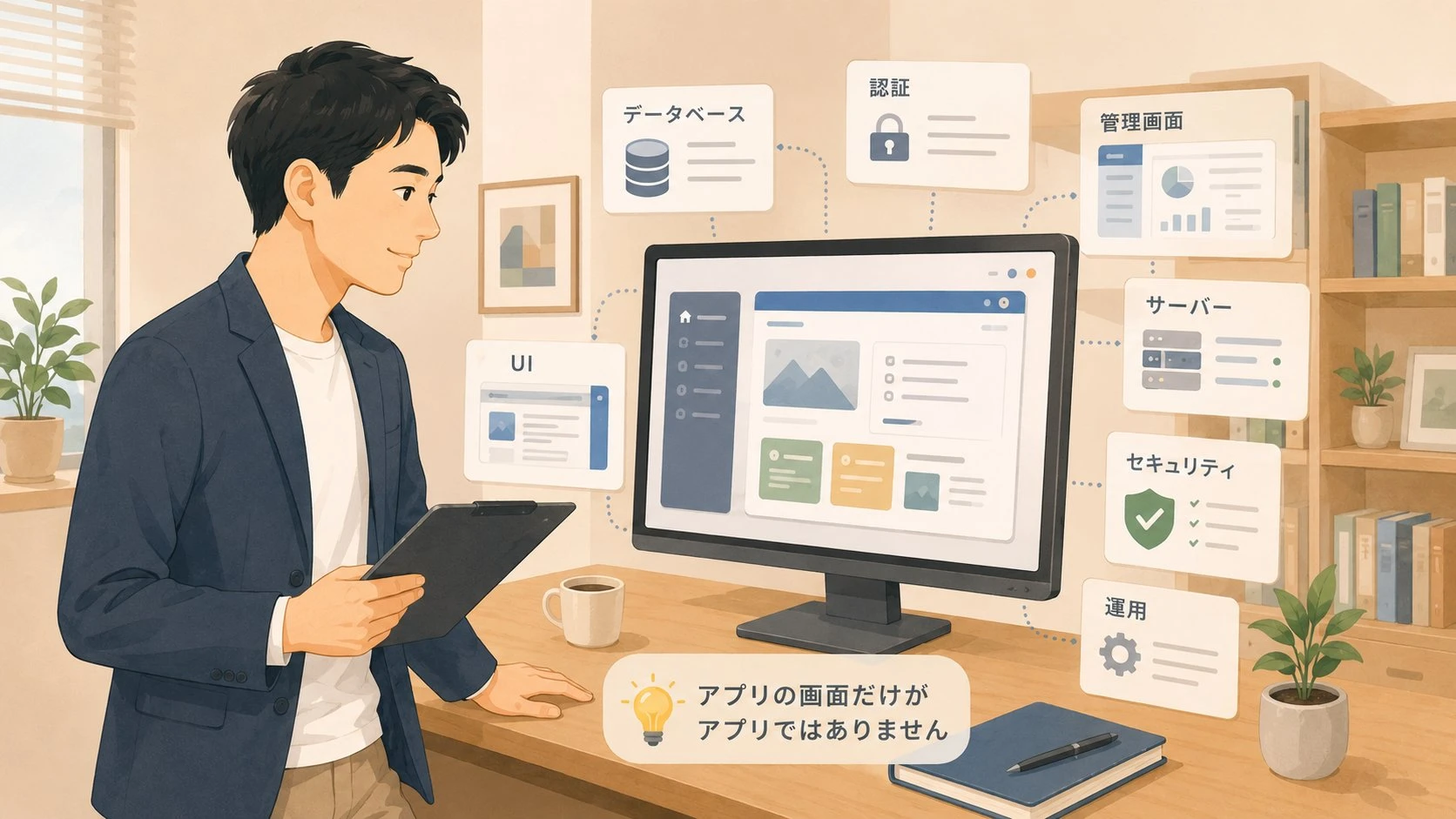 AIで作ったアプリを本番で使う前に｜一つのアプリが動くために必要なもの