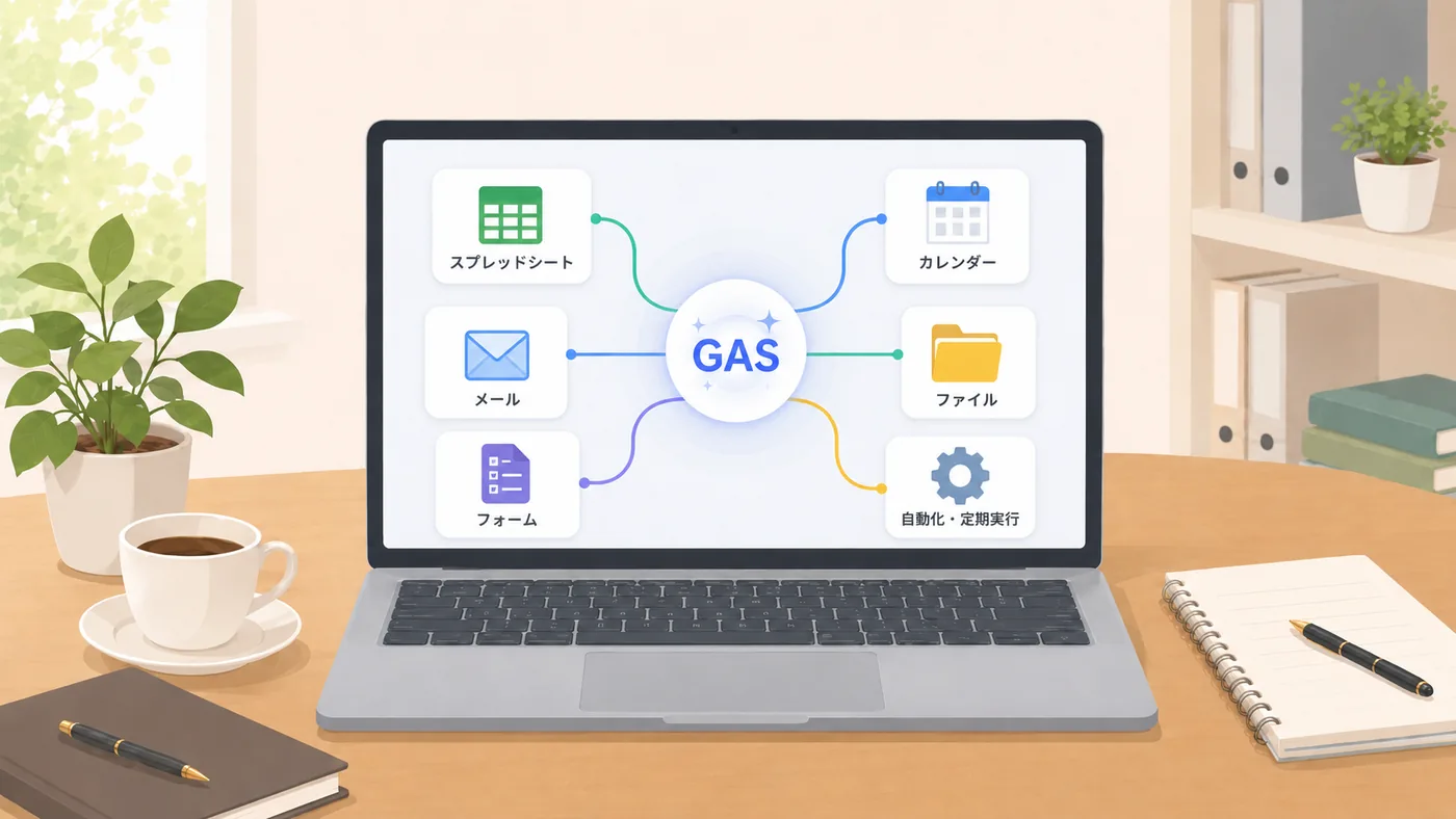 いまさら聞けない「GAS（Google Apps Script）」とは？業務自動化の基本