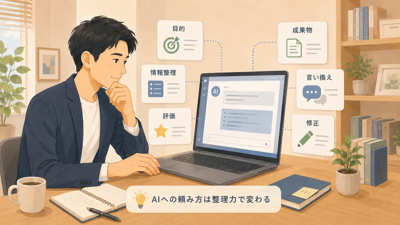 AIに上手に頼める人がやっている、6つのこと