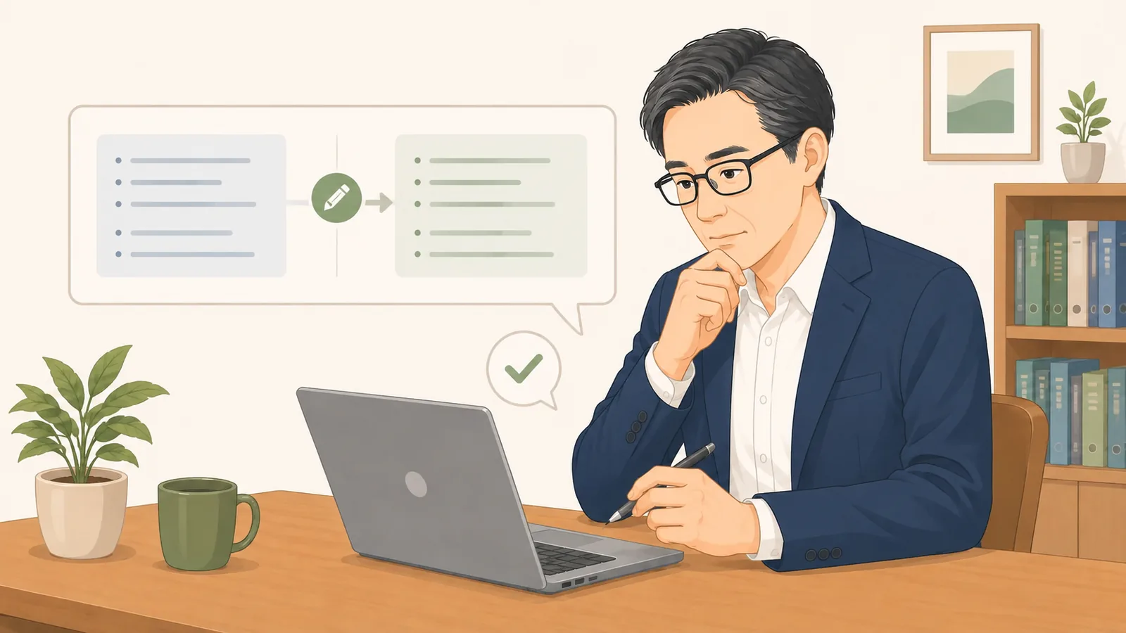 AIの出力を鵜呑みにしない。評価と修正の進め方
