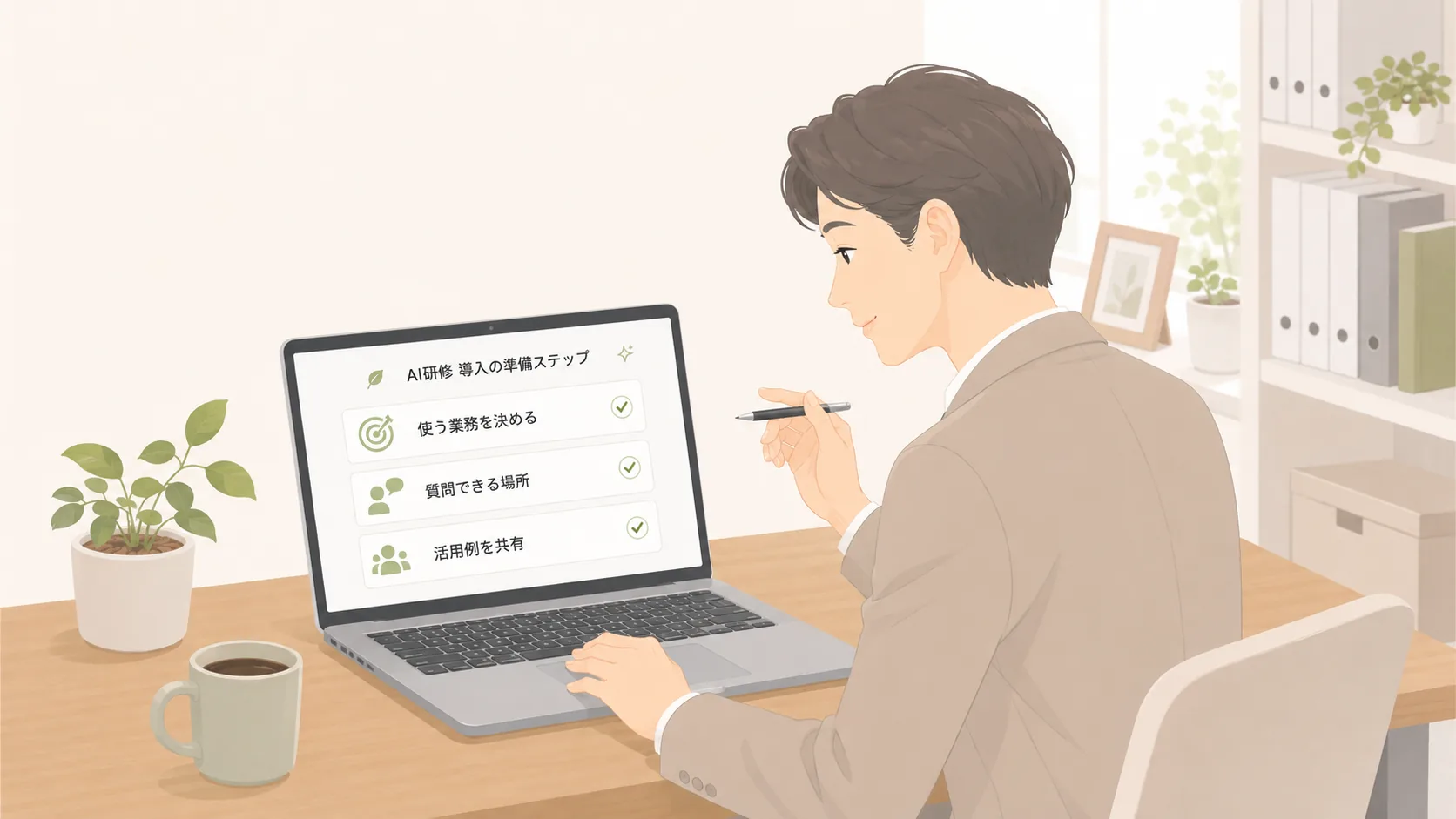 AI研修が定着しない理由と、研修前に決めておく三つの準備